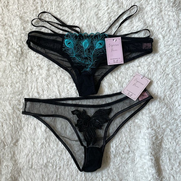 Bundle of 2 NWT Empress Mimi panties honey bunny and majestic peacock - Picture 1 of 6